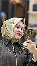 NATUREL DESENLİ EŞARP (ELYAF)