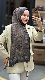 LUWENSARA DESENLİ İPEK ŞAL