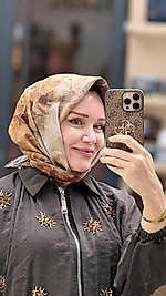 NATUREL DESENLİ EŞARP (ELYAF)